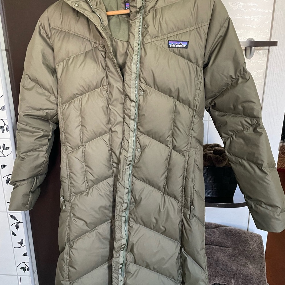 Patagonia Green Women's W's Down With It Parka